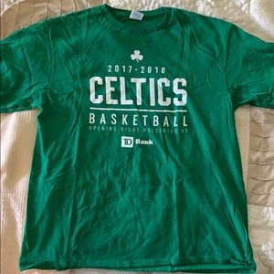 Celtics Opening Night Promotional Tee Shirt